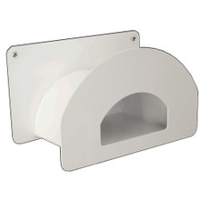 Hepfner Racing Products HRP6281-WHT - Air Hose Rack With Cubby White