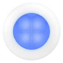 Hella 980502241 - Courtesy Lamp Rnd Blue Md12 Wh Rim 2Xt