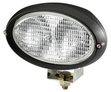 Hella H15161021 - Oval 100 Halogen Double Beam Work Lamp (CR)