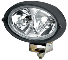 Hella H15161031 - Oval 100 Halogen Double Beam Work Lamp (LR)