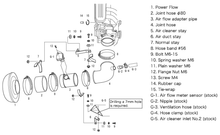 HKS 70019-AT108 - SPF SXE10 3S-GE
