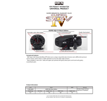 HKS 71008-AK005 - SUPER SQV4 BLACK EDITION UNIVERSAL ASSY