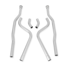 Hooker 16521HKR - Dual Competition Header Back Exhaust System Kit