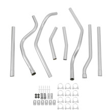 Hooker 16562HKR - Dual Competition Header Back Exhaust System Kit