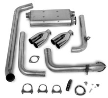 Hooker 16823HKR - Super Competition Cat-Back System
