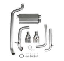 Hooker 16827HKR - Super Competition Cat-Back System