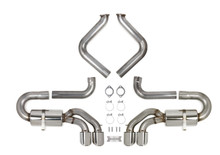 Hooker 70401343-RHKR - Blackheart Axle-Back Exhaust System
