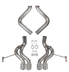 Hooker 70401344-RHKR - Blackheart Axle-Back Exhaust System