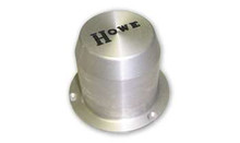 Howe 20539 - Wheel Hub Dust Cap - 5 x 4.75/5.00 in Bolt Pattern - Aluminum - Machined - Each