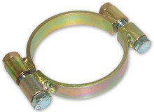 Howe 31990 - Axle Housing Retainer Clamp - 2-Piece - 3 in ID - 1 in Width - 2-Bolt - Steel - Cadmium - Each