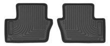 Husky Liners 14001 - 07-12 Dodge Caliber / 07-14 Jeep Compass WeatherBeater Black 2nd Seat Floor Liners