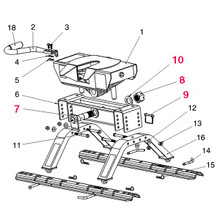 Husky Towing 31574 - Bracket Replacement