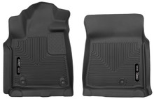 Husky Liners 53731 - 07-11 Toyota Tundra Pickup(Crew / Ext / Std Cab) X-Act Contour Black Front Floor Liners