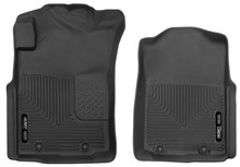 Husky Liners 53721 - 05-11 Toyota Tacoma Pickup(Crew / Ext / Std Cab) X-Act Contour Black Front Floor Liners