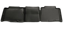 Husky Liners 61451 - 02-06 Cadillac Escalade/GMC Yukon/Denali Classic Style 2nd Row Black Floor Liners