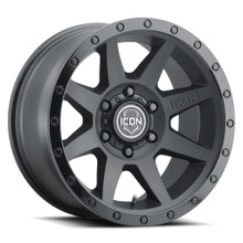 Icon 1818908350DB - Rebound 18x9 6x5.5 0mm Offset 5in BS 106.1mm Bore Double Black Wheel