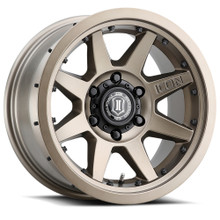 Icon 21817858347BR - Rebound Pro 17x8.5 6x5.5 0mm Offset 4.75in BS 106.1mm Bore Bronze Wheel