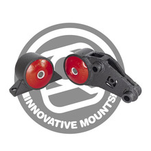 Innovative Mounts 10755-95A - 04-08 Tl V6 Replacement Manual Transmission Mount Kit J-Series Manual Red/500+Hp