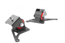 Innovative Mounts 113450-75A - 01-05 Mazda Miata Replacement Engine Mount Kit NB/1.8L Black/250-400Hp