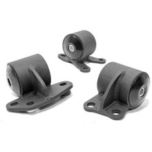 Innovative Mounts 19550-60A - 92-95 Civic 94-01 Integra Replacement Engine Mount Kit B/D-Series Manual /Hydro Up to 250HP 60A Red