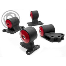 Innovative Mounts 79950-75A - 91-99 Mitsubishi Gto/3000Gt Replacement Engine Mount Kit 6G72 Manual 250-400HP 75A Black