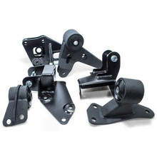 Innovative Mounts 90050-75A - 96-00 Civic Conversion Engine Mount Kit K Series Manual 250-400HP 75A Black