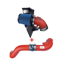 Injen PK2300WR - 19-20 BMW Z4 / 2020 Toyota Supra 3.0L Turbo Intake and Charge Pipe Power Package - Wrinkle Red