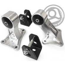 Innovative Mounts B90750-75A - 00-09 S2000 Billet Replacement Engine Mount Kit F-Series/Manual 250-400HP 75A Black