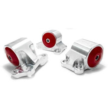 Innovative Mounts B19550-60A - 92-95 Civic 94-01 Integra Billet Engine Replacement Mount Kit B/D-Series Manual /Hydro Up to 250HP 60A Red