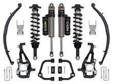 Icon K93142TL - 21-23 Ford F150 Tremor 4WD 3.5-4.5in Stage 2 Suspension Sys Tubular UCA / Leaf Pack
