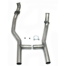JBA 1657SH - 65-73 Ford Mustang 351W w/AOD Trans 409SS H-Pipe