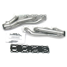 JBA 1400SJS - 04-15 Nissan 5.6L VK56DE Oval Port 1-5/8in Primary Silver Ctd Cat4Ward Header