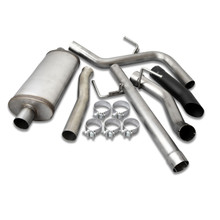 JBA 30-1543 - 18-20 Jeep Gladiator JT 3.6L 304SS Single Rear Exit Cat-Back Exhaust