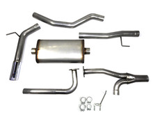 JBA 40-1402 - 16-20 Nissan Titan XD (Excl Long Bed) 5.6L 409SS Single Rear Exit Cat-Back Exhaust