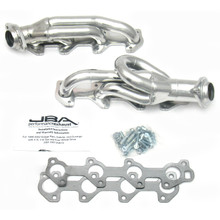 JBA 1949S-2JS - 04-07 Doge Dakota 4.7L PowerTech 1-1/2in Primary Silver Ctd Cat4Ward Header