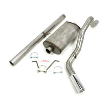 JBA 40-3051 - 14-18 Chevrolet Silverado/GMC Sierra 5.3L 409SS Pass Side Single Exit Cat-Back Exhaust