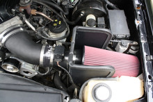 JLT BAI2-FL-9904 - 99-04 Ford Lightning Black Textured Big Air Intake Kit w/Red Filter