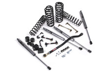 JKS JSPEC120KFA - 2018-2024 Jeep Wrangler JL J-Venture 3.5 Inch Lift Kit 4 Door w/Fox Adventure Series Shocks HD Rate Coils JSPEC