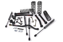 JKS JSPEC124KFA - 2018-2024 Jeep Wrangler JL J-Konnect 3.5 Inch Lift Kit 4 Door w/Fox Adventure Series Shocks HD Rate Coils JSPEC