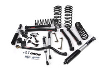 JKS JSPEC124PS - 2018-2024 Jeep Wrangler JL J-Konnect 3.5 Inch Lift Kit 4 Door w/Fox 2.5 Performance Series Shocks HD Rate Coils JSPEC