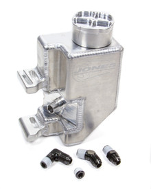 Jones Racing Products PS-9008-AR3 - P/S Reservoir L/W Alum w/Aux Bung & Billet Cap