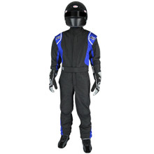 K1 Racegear 20-PRY-NB-7XS - Suit Precision II 7X- Small Black/Blue