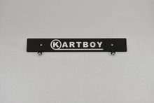 Kartboy KB-055-PL-BLK - Front License Plate Delete - Black