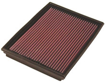 K&N 33-2212 - Replacement Panel Air Filter for Opel/Vauxhall 00-07 Corsa/01-09 Combo/03-09 Meriva/04-10 Tigra/