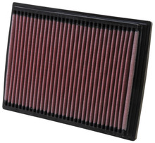 K&N 33-2201 - 00-09 Hyundai Coupe/Elantra/Tiburon/Tucson / 05-10 Kia Drop In Air Filter