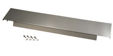 Kentrol 30456 - Jeep YJ 410 Stainless Frame Cover 87-95 Wrangler TJ Polished Silver