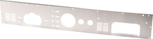 Kentrol 30562 - Jeep CJ Dash Panel Without Radio Opening 76-86 CJ Brushed Silver