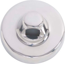 Kentrol 30007 - Jeep JK Antenna Cover 07-18 Wrangler JK Polished Silver