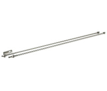 Kentrol 30517 - Jeep CJ Strut Rod Kit  72-86 CJ Polished Silver