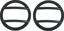 Kentrol 50008 - Jeep JK Side Marker Covers Pair 07-18 Wrangler JK Powdercoat Black